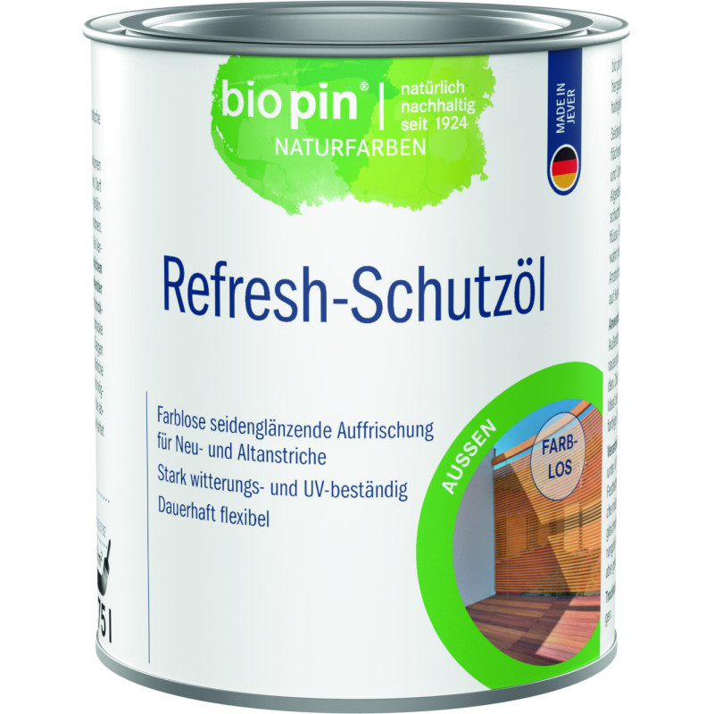 Huile protectrice Refresh satinée – Incolore – 0,75 L