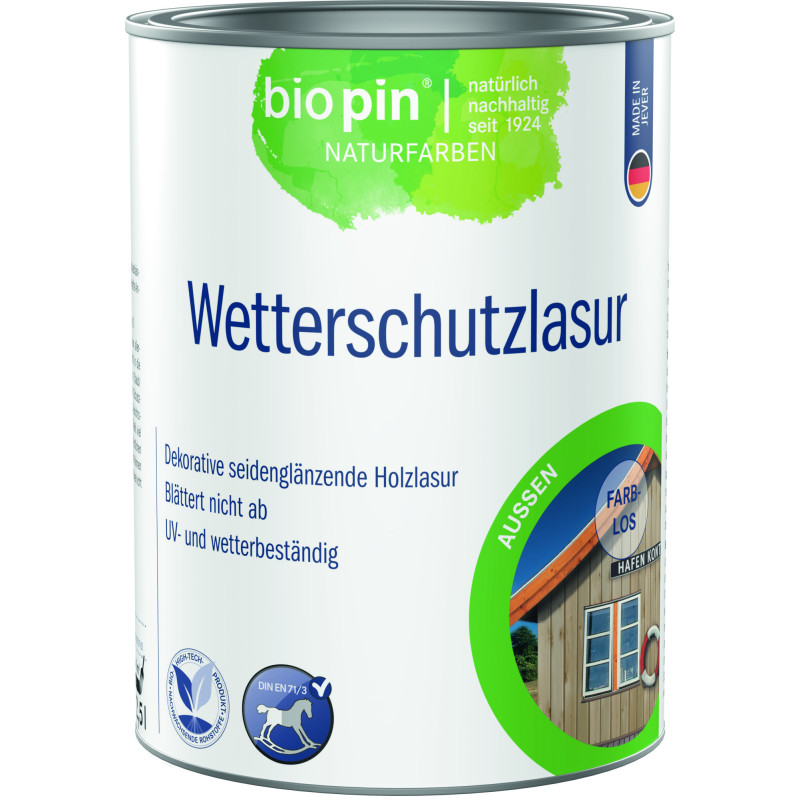 ▷  Lasure Intempérie Biopin pour bois extérieur au meilleur prix -  Lasure