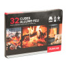 Cubes allume-feu paraffine - plaque 32 cubes - RUECAB