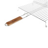 Grille double sur pieds - 40 x 30 x 14 cm - I LOVE BBQ