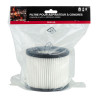 Filtre aspirateur à cendres - compatible 648888 - RUECAB