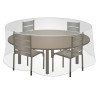 Housse protection table ovale - 235 x 135 x 60 cm - GREENGERS