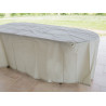 Housse protection table ovale - 235 x 135 x 60 cm - GREENGERS