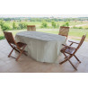 Housse protection table rectangulaire XL - 235 x 135 x 94 cm - GREENGERS