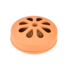 Spirale anti moustique - kit de 10 spirales parfum pomme de pin + pot en terre cuite avec motif