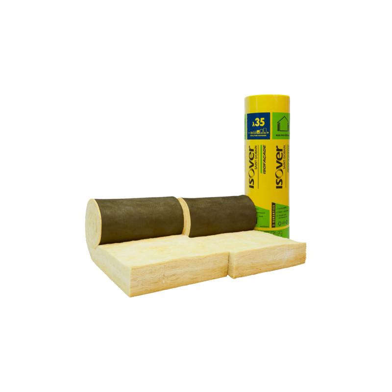 ISOVER ISOFACADE VOILE NOIR 35R | Ep.160mm 0,6mx4m | R4,55
