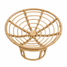 ▷  Fauteuil en rotin Papasan base osier sans coussin au meilleur prix -  Fauteuil crapaud