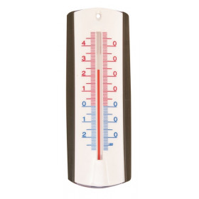 Thermomètre plastique brun 16 cm