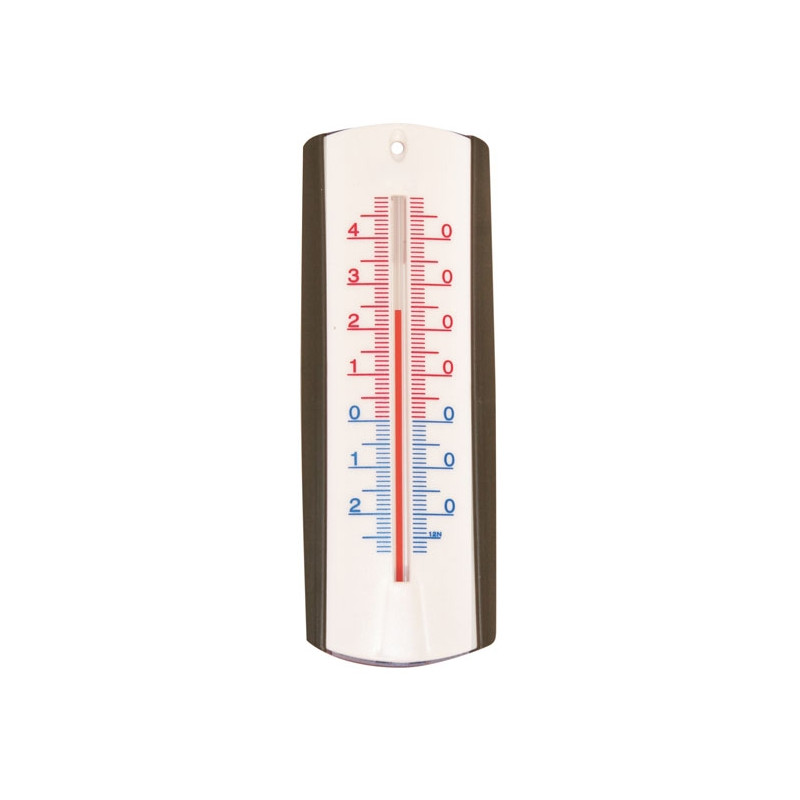 Thermomètre plastique brun 16 cm