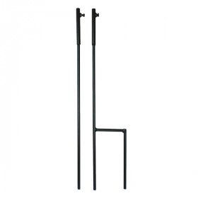 Support De Fixation Pour Girouette - Acier épais Réglable, Visserie Incluse, Pour Toit Ou Jardin