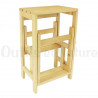 Escabeau tabouret transformable 3 marches