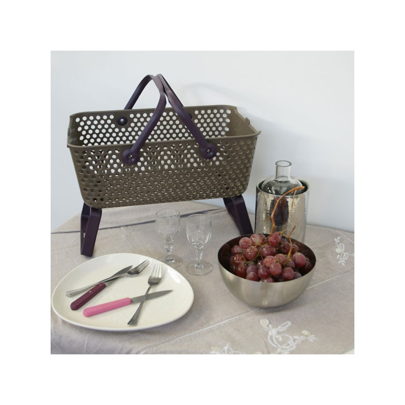 Panier de récolte Kajo Taupe