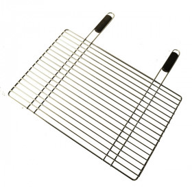 Grille pour barbecue en acier chromé 40 x 60 cm