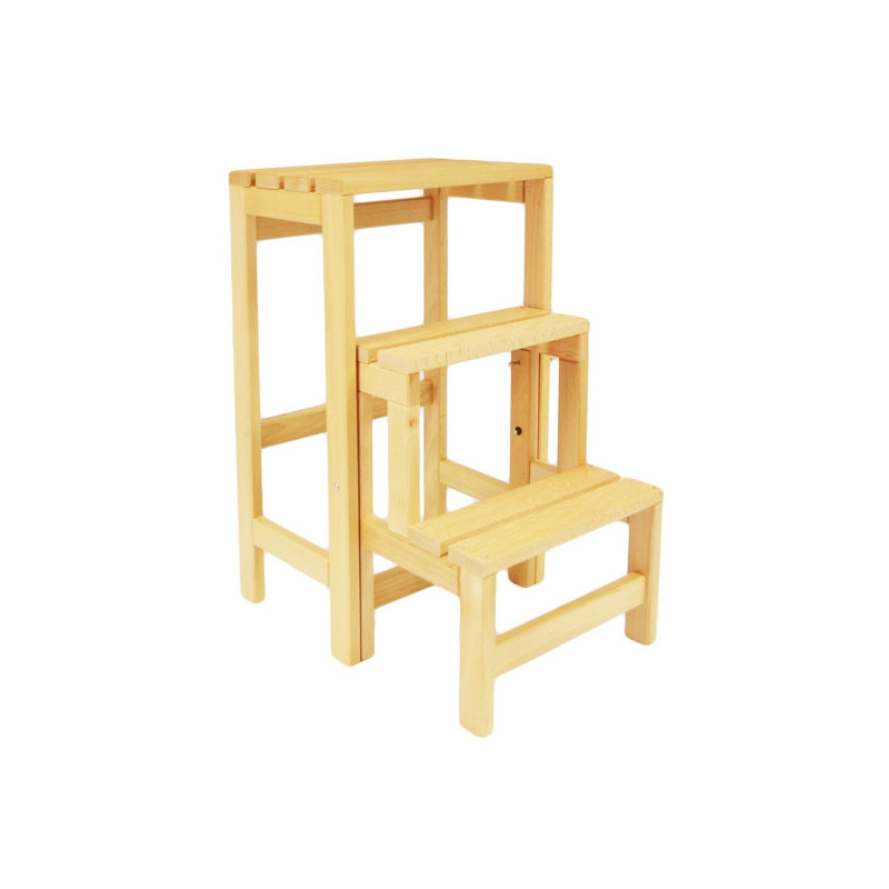 Escabeau tabouret transformable 3 marches