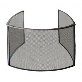 Barrière Pare feu pliable – protection feu cheminée et poêle 127 x