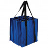 Sac 9 bouteilles en nylon BLEU