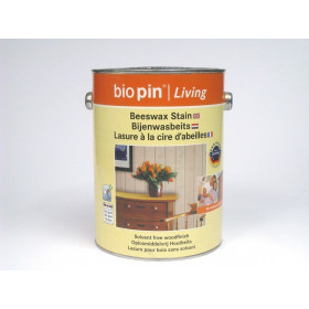 Lasure à la cire d'abeille naturelle incolore Biopin | 0,75L soit ~10m²
