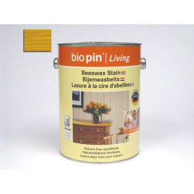 Lasure à la cire d'abeille naturelle pin blond Biopin | 0,75L soit ~10m²