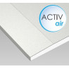 ▷  Plaque de plâtre ACTIV`AIR BA 13 1200x2600x13mm au meilleur prix -  Plaque BA13